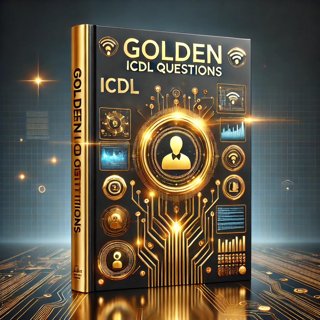 پکیج طلایی نمونه سوالات تستی ICDL یادرا