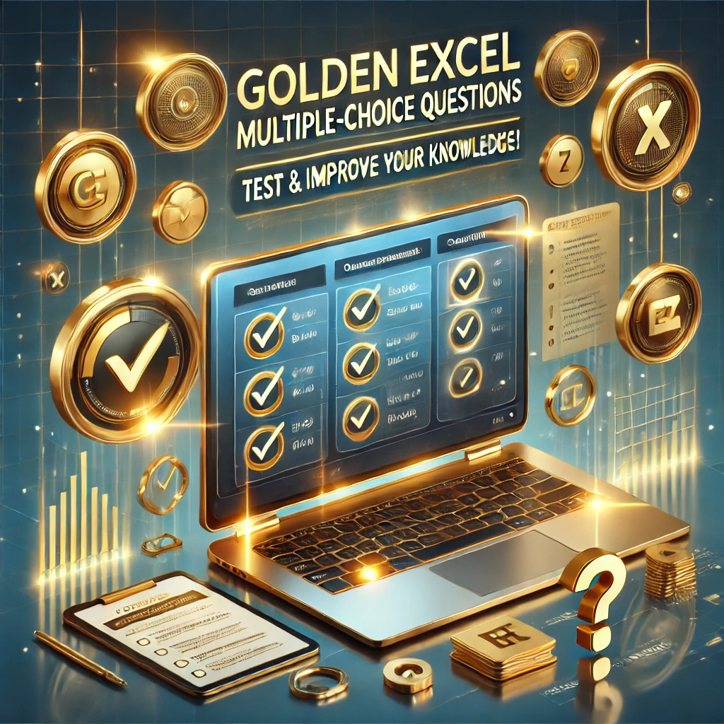 نمونه سوالات طلایی Excel - تستی 